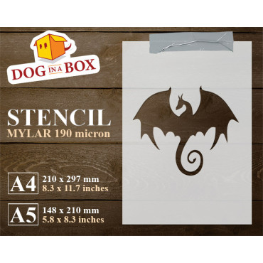 Stencil drago - Stencil...
