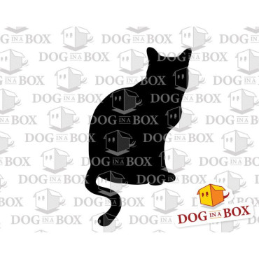 Cat stencil n.4 - Reusable cat stencil for wood signs, wall decor and fabric