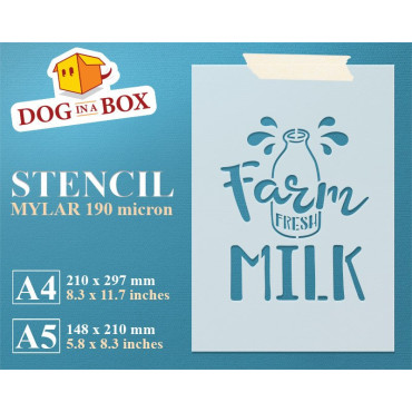 Stencil Farm Milk - Stencil...