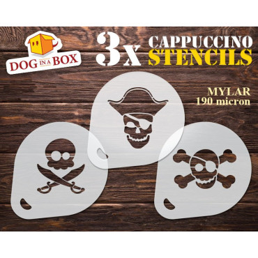 Pirate stencils n.2 (set of...
