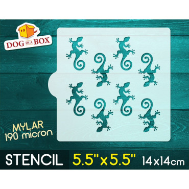 Stencil Geco - Stencil per...