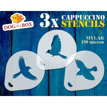 Pochoir d'oiseaux n.4 (lot...