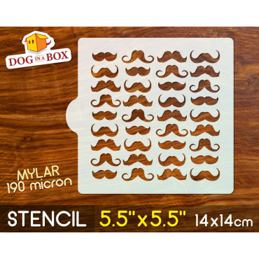 Pochoir moustache - Pochoir...