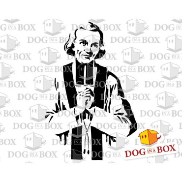 Saint John Vianney stencil - Reusable St. John stencil for churches, wood signs, wall decor and catechism