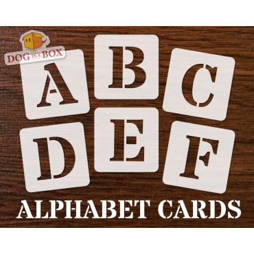 Stencil Alphabet font n.4 -...