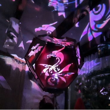 Stencil draghi n.1 (set di 3) - Stencil decorare cappuccini e caffè con polvere di cacao - Stencil per faceprinting