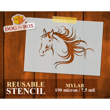 Stencil cavallo n.5 -...