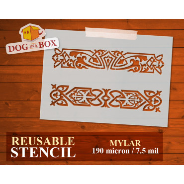 Stencil nodi celtici n.7 -...