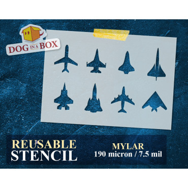 Ensemble de pochoirs...