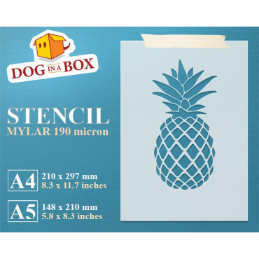 Stencil di ananas - Stencil...