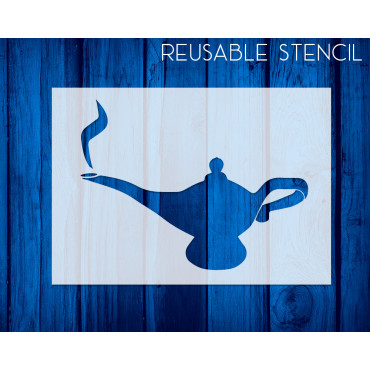 Stencil lampada del genio...