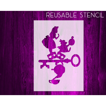 Stencil Alice nel Paese...