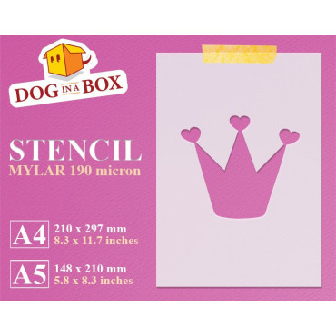 Crown stencil n.2 -...