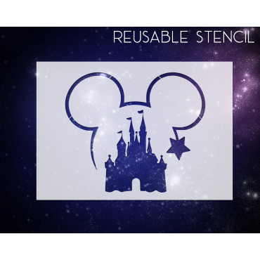 Stencil Castello Disney n.3...