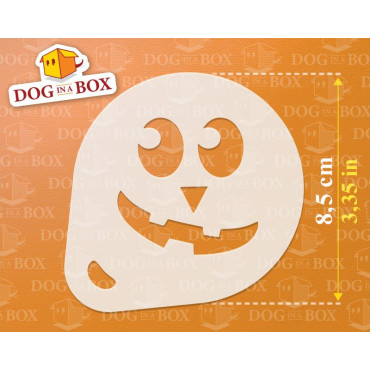 Halloween Schablonen n.2 (3er Set) Cappuccino und Kaffee Kakaopulver Dekor Schablone - Face Painting Schablonen