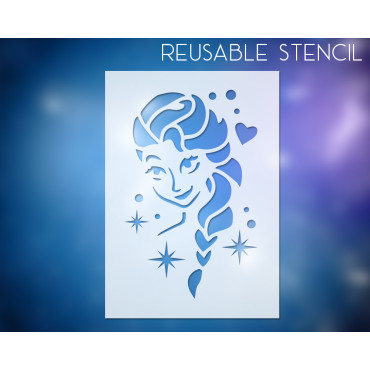 StencilDisney Frozen n.1 -...