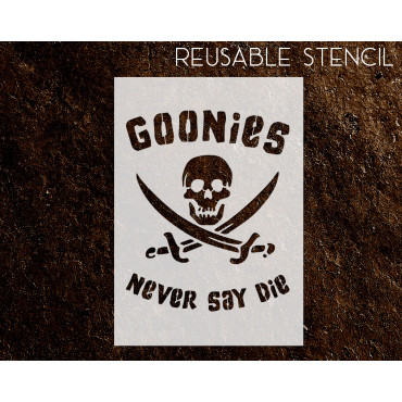 Pochoir Les Goonies n.1 -...