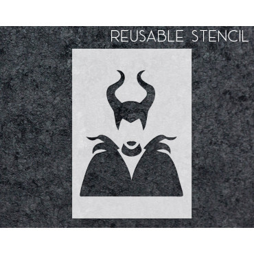 Pochoir de Maleficent n.1 -...