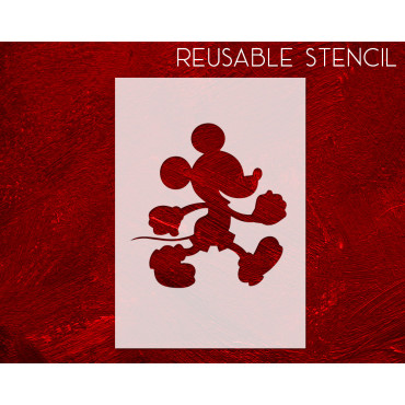 Pochoir de Mickey Mouse n.7...