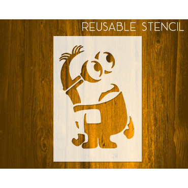 Stencil Minion n.1 -...