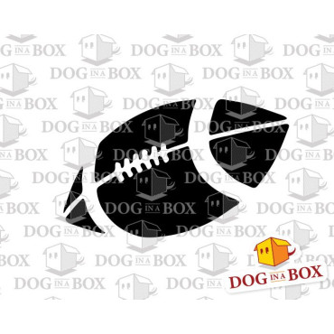 Football stencil - Reusable stencil for football wall decors, fabrics and wood signs.