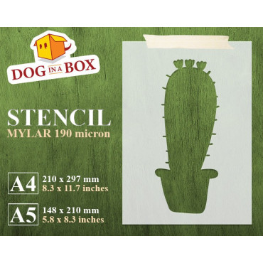 Cactus Stencil n.2 -...