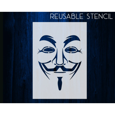 Stencil V for Vendetta n.1...
