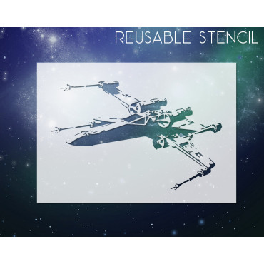 Stencil X-Wing n.2 - Star...