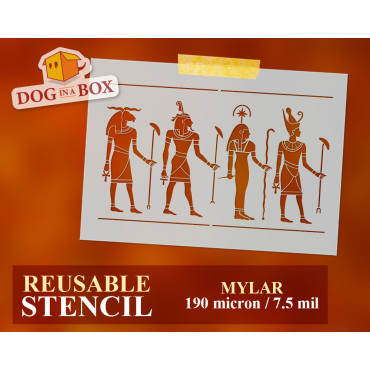 Pochoir de hiéroglyphes n.7...