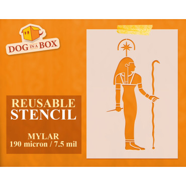 Schablone der ägyptischen...