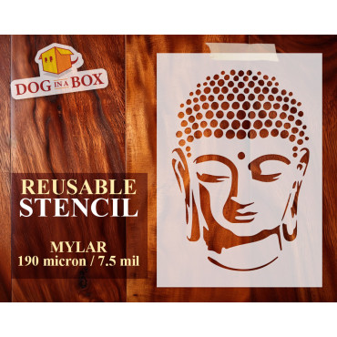 Pochoir Bouddha n.3 -...