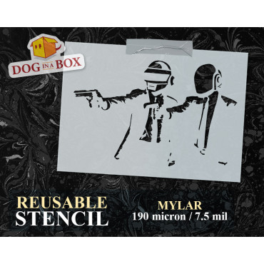 Stencil Daft Punk n.1 -...