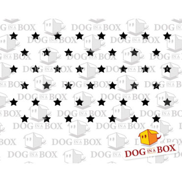 Pattern stencil n.8 - Reusable stars stencil, seamless geometric pattern for walls and fabrics