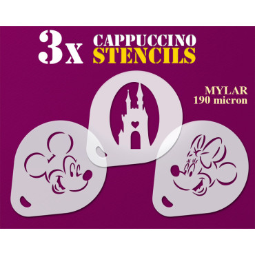 Stencil Disney n.1 (set di...