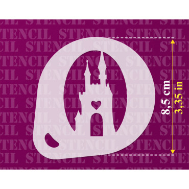 Disney stencils n.1 (set of 3) - Cookie and Cappuccino cocoa powder decor stencil - Face Painting