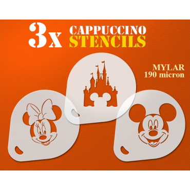 Disney Schablonen n.2 (3er...