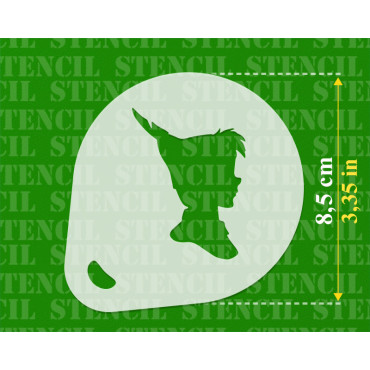 Stencil Disney n.6 (set di 3) - Stencil Disney per face painting, cappuccini, pareti