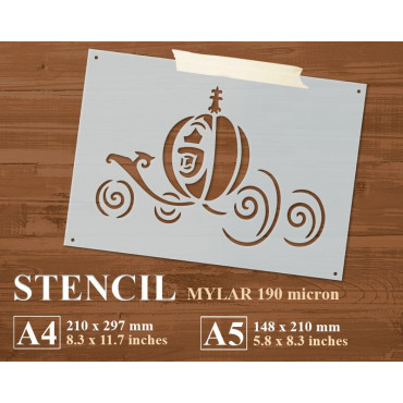 Stencil carrozza di...