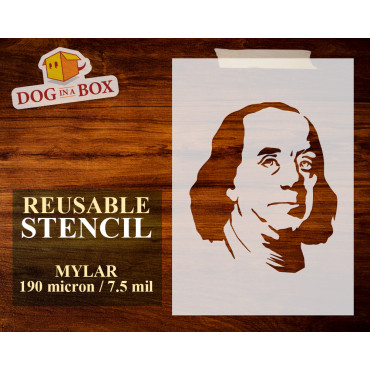 Benjamin Franklin Schablone...