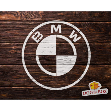 BMW logo stencil n.1 - Stencil for cars, garages and repair shops