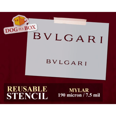 Bulgari logo Schablone Nr....