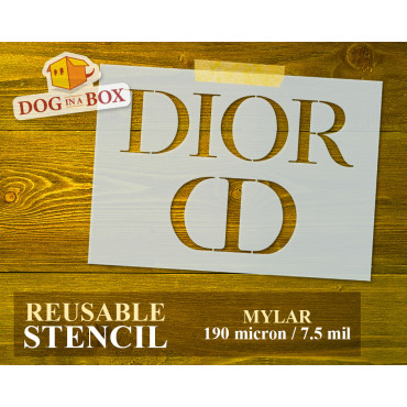 Dior logo Schablone Nr. 1 –...