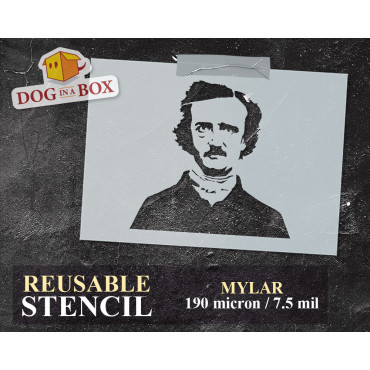Pochoir Edgar Allan Poe n.1...