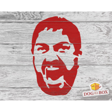 Spartan Leonidas stencil n.1 - From the movie 300