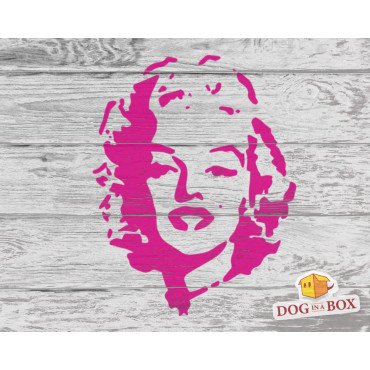 Marilyn Monroe stencil n.4 - Famous people stencil. Geek and nerd stencil.