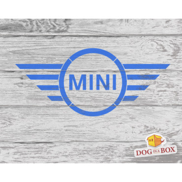 Mini logo stencil n.1 - Stencil for cars, garages and repair shops