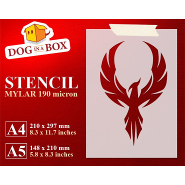 Phoenix-Schablone Nr. 2 -...