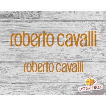 Roberto Cavalli logo Schablone Nr. 1 – Modemarken logo schablone zum Malen auf Wänden, Stoffen und Kunststoff