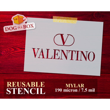 Stencil logo Valentino n.1...