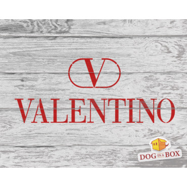 Valentino logo Schablone Nr. 1 – Modemarken logo schablone zum Malen auf Wänden, Stoffen und Kunststoff